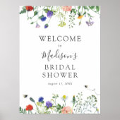 Bruidsboeket met Bijen Bruiloft- of Bruidsboeket O Poster (Voorkant)