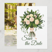 Bruidsboeket met levendige bloemen 5 - save the da