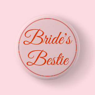 Bruidsbruidsmeisje Beste Vriendin Vrijgezellenfees Ronde Button 5,7 Cm