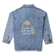 Bruidscadeau Denim Jacket voor vrijgezellenfeest
