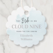 Bruidschat Trouwfeest Dank Je Bedankjes Labels (Voorkant)