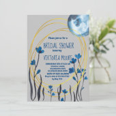 Bruidsdouche uitnodiging (Staand voorkant)