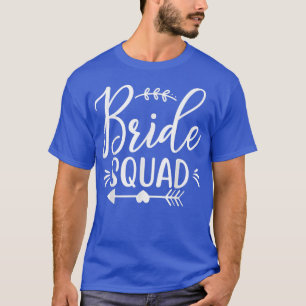 Bruidsentourage Pijl Hart Trouwfeest en vrijgezell T-shirt