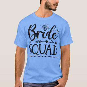 Bruidsentourage Pijl Trouwfeest En Meisjesuitje P T-shirt