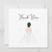 Bruidsfeest, bedankkaart (Voorkant)