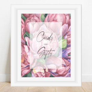 Bruidsfeest - Bloemen - Kaarten en Cadeaus Poster