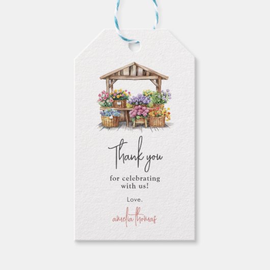 Bruidsfeest Borrel Cadeaulabel (Voorkant)