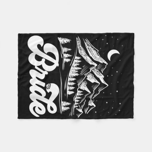 Bruidsfeest Bruid Meisjesuitstap Bruidsmeisje H Fleece Deken (Voorkant (Horizontaal))