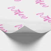 Bruidsfeest cadeaupapier (Hoek)