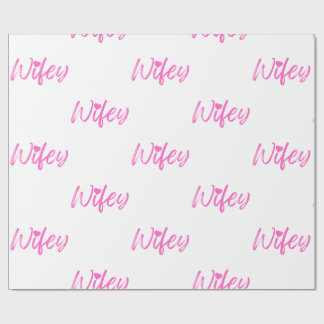 Bruidsfeest cadeaupapier