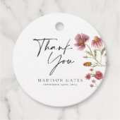 Bruidsfeest Dankkaart Bedankjes Labels (Voorkant)