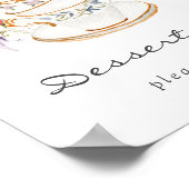 Bruidsfeest Dessert Bar Poster (Hoek)