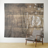 Bruidsfeest Foto Achtergrond Hout Mason Jar Lichte Wandkleed (In Situ (horizontaal))