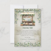 Bruidsfeest 'Fresh Off The Market Farm Stand' Bedankkaart (Voorkant)