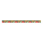 Bruidsfeest met bloemboeket grosgrain lint (Voorkant)