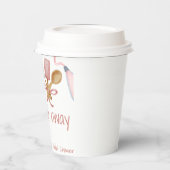 Bruidsfeest papieren bekertje dat binnenkort wordt bekers (Links)