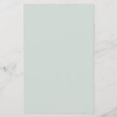 Bruidsfeest spel Hoe goed ken je het koppel Flyer (Achterkant)