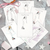 Bruidsfeest spel Raad de jurk Flyer