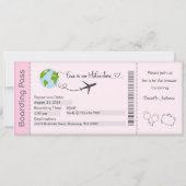 Bruidsfeest uitnodiging, Bruid tot Bruid uitnodigi Kaart (Voorkant)