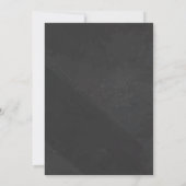 Bruidsfeest Uitnodiging Template (Achterkant)