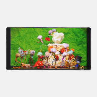 Bruidsfeest van de Fubby's. Bureaumat