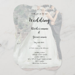 Bruidsfeest viering kaart