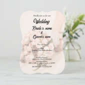 Bruidsfeest viering kaart (Staand voorkant)