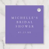 Bruidsfeest wildbloemen bedankjes labels (Achterkant)