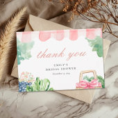 Bruidsfeestje Fresh Off The Market Bedankkaart