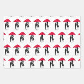 Bruidsfeestje Huwelijksjubileum Romantisch Schatti Inpakpapier Vel (Voorkant 2)