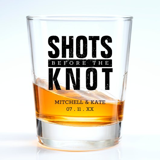 Bruidsfeestje: Shots Before the Knot Shot Glas