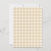 Bruidsfeestje: Ze Is Van De Markt Bedankkaart (Achterkant)