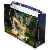 Bruidsfeestrijdster  groot cadeauzakje (Achterkant Gekanteld)