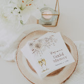 Bruidsfeestserviet met parels servet