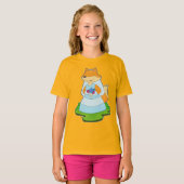 Bruidsfloorssluier Bruiloft T-shirt (Voorkant volledig)