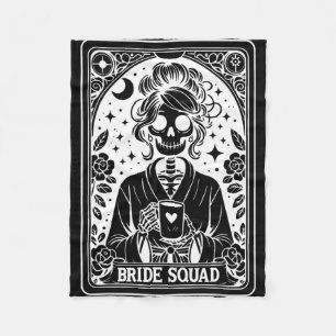 Bruidsgezelschap Tarotkaart Bruids Coven Gotische Fleece Deken