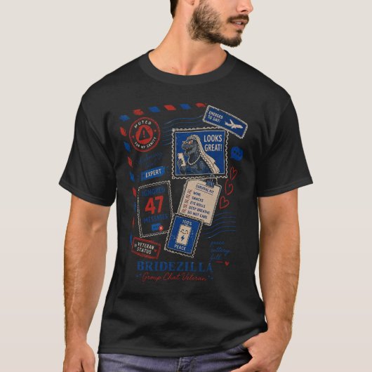 Bruidsgroep T-shirt (Voorkant)