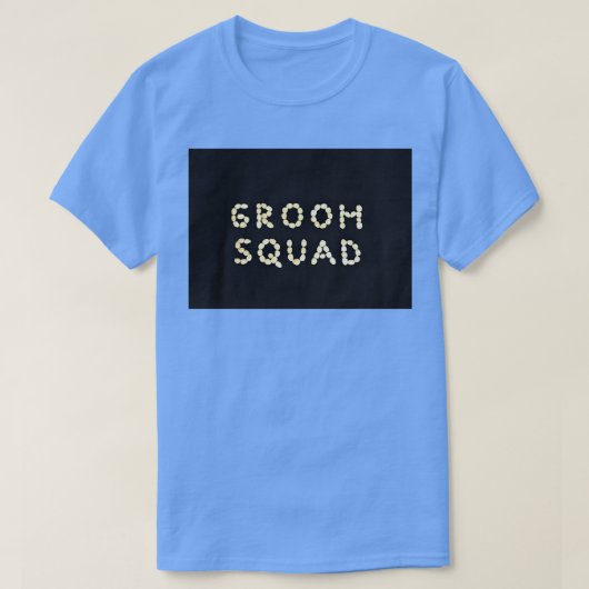 Bruidsjongens squad 3 t-shirt (Design voorkant)