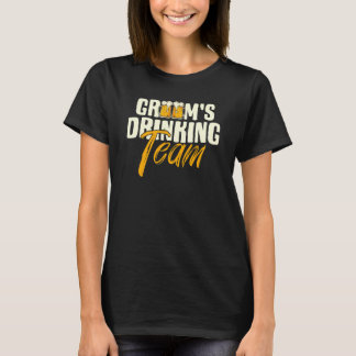 Bruidsjonker Drinkteam Stag Bachelorfeest Huwelijk T-shirt