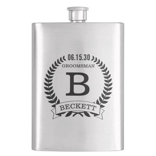 Bruidsjonker Initiaal Flacon (Voorkant)