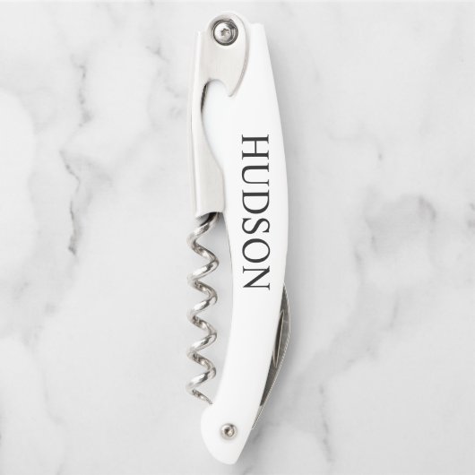 Bruidsjonker op maat voor bedieningspersoneel Kurk Kurkentrekker (Voorkant)