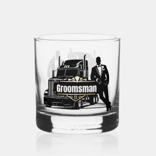 Bruidsjonker Whisky Glas