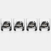 Bruidsjonker whisky glas (Achterkant)