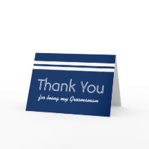 BRUIDSJonker White Stripes Huwelijk BEDANKT