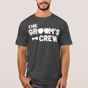 Bruidsjonkers Bruidegom Squat Mannen Bachelor Beno T-shirt