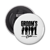 Bruidsjonkers - Bruidsjonkers Afscheid   Button Flesopener (Voorkant)