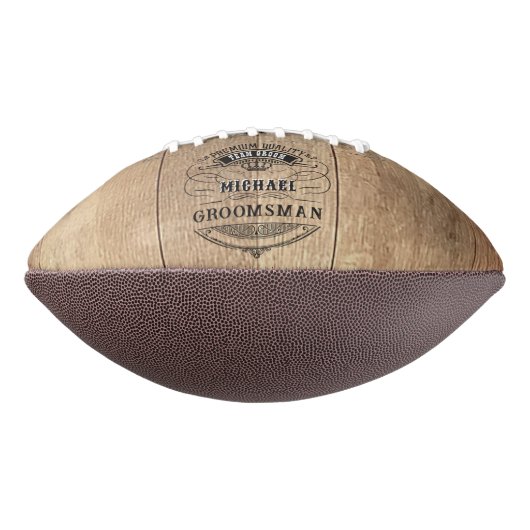 Bruidsjonkers cadeaus american football (Gedraaid 270)