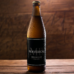 Bruidsjonkers Cadeaus - Monogram Huwelijksfeest Fa Bier Etiket