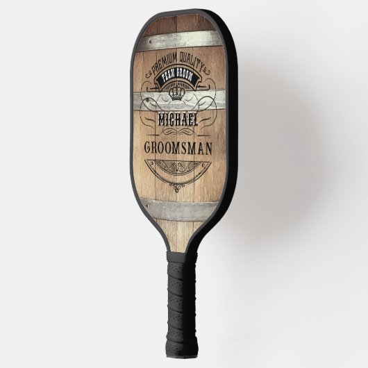 Bruidsjonkers cadeaus pickleball paddle (Links)
