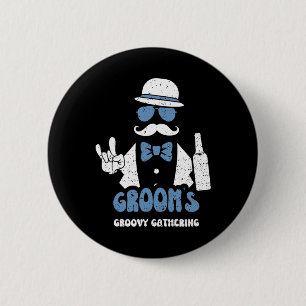 Bruidsjonkers Groovy Verzameling - Spreuken voor d Ronde Button 5,7 Cm